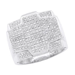 Its Hot Jewelry Shop 10 Its Hot Jewelry Shop -Its Hot Jewelry Shop 1 carat mens diamond ring 10k gold p 45564 wh