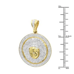 1 Carat Mini Diamond Medusa Head Pendant For Men Medallion 10K Yellow Gold 13 1 Carat Mini Diamond Medusa Head Pendant For Men Medallion 10K Yellow Gold -Its Hot Jewelry Shop 1 carat mini diamond medusa head pendant for men medallion in 10k gold rulerye