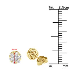 1 Cluster Diamond Earring 0.20ct 14K White Gold Single Earring Men's -Its Hot Jewelry Shop 1 cluster diamond earring 020ct 14k gold single earring mens p 49533 rulerye