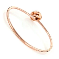 Ladies Pave Diamond Ball Bangle Bracelet 1 Ct 10K Rose Gold 10 Ladies Pave Diamond Ball Bangle Bracelet 1 Ct 10K Rose Gold -Its Hot Jewelry Shop 100238backro backro