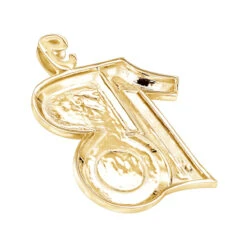 10K Yellow Gold Blue Diamond Unique Pendant For Men 0.45ct By Luxurman -Its Hot Jewelry Shop 10k gold blue diamond unique custom pendant for men 045ct by luxurman backye