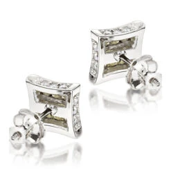 10K White Gold Canary Yellow Diamond Stud Earrings 0.6ct -Its Hot Jewelry Shop 10k gold canary yellow diamond stud earrings 069ct p 84 backwh