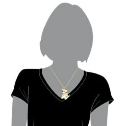 Real Diamond Dog Pendant: Dalmatian Puppy 0.15ct 12 Real Diamond Dog Pendant: Dalmatian Puppy 0.15ct -Its Hot Jewelry Shop 10k gold custom jewelry real diamond dog pendant dalmatian puppy 015ct bodye