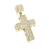 10K Yellow Gold Diamond Cross Pendant For Men 0.72ct -Its Hot Jewelry Shop 10k gold diamond cross pendant 072ct p 40059 ye