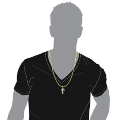 Small 10K Yellow Gold Diamond Egyptian Cross: Ankh Pendant Of Life 0.4ct -Its Hot Jewelry Shop 10k gold diamond egyptian cross ankh pendant of life 04ct bodye