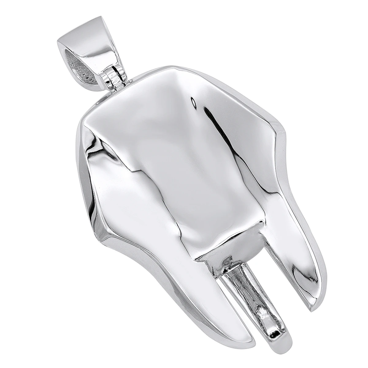 10K Yellow Gold Egyptian Pharaoh Head Diamond Pendant For Men 8ct By Luxurman 6 10K Yellow Gold Egyptian Pharaoh Head Diamond Pendant For Men 8ct By Luxurman - Image 4