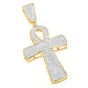 10K Yellow Gold Iced Out Egyptian Ankh Cross Diamond Symbol Of Life Pendant 0.85ct 2 10K Yellow Gold Iced Out Egyptian Ankh Cross Diamond Symbol Of Life Pendant 0.85ct -Its Hot Jewelry Shop 10k gold iced out egyptian ankh cross diamond symbol of life pendant 085ct mainye