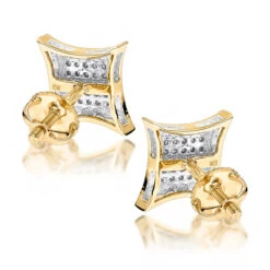 10K White Gold Round Diamond Kite Stud Earrings 0.18ct -Its Hot Jewelry Shop 10k gold round diamond kite stud earrings 018ct p 47959 backye