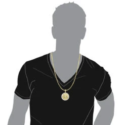 10K Yellow Gold Versace Style Diamond Pendant Medusa Head Medallion For Men 0.5ct -Its Hot Jewelry Shop 10k gold versace style diamond pendant medusa head medallion for men 05ct bodye