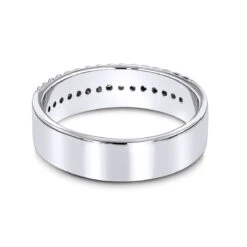 14 Karat Solid 14K White Gold Round Diamond Wedding Band 0.33ct 11 14 Karat Solid 14K White Gold Round Diamond Wedding Band 0.33ct -Its Hot Jewelry Shop 14 karat solid gold round diamond wedding band 033ct p 6651 backwh