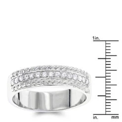 14 Karat Solid 14K White Gold Round Diamond Wedding Band 0.33ct 12 14 Karat Solid 14K White Gold Round Diamond Wedding Band 0.33ct -Its Hot Jewelry Shop 14 karat solid gold round diamond wedding band 033ct p 6651 rulerwh