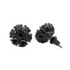 14K Black Plated Gold Cluster Black Diamond Stud Earrings 4.32ct -Its Hot Jewelry Shop 14k cluster black diamond stud earrings 432ct p 35681 bl