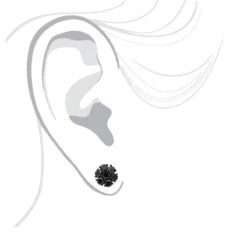 14K Black Plated Gold Cluster Black Diamond Stud Earrings 4.32ct 12 14K Black Plated Gold Cluster Black Diamond Stud Earrings 4.32ct -Its Hot Jewelry Shop 14k cluster black diamond stud earrings 432ct p 35681 bodbl