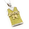 Lakers 14K White Gold Customizable Diamond Basketball Jersey Pendant 5.8ct -Its Hot Jewelry Shop 14k customizable diamond basketball jersey pendant 58ct p 6008