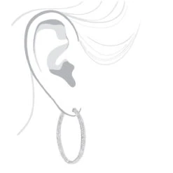 14K White Gold Dazzling 2 Inch Diamond Hoop Earrings Inside Out 7ct 13 14K White Gold Dazzling 2 Inch Diamond Hoop Earrings Inside Out 7ct -Its Hot Jewelry Shop 14k dazzling diamond hoop earrings inside out 690ct p 6420 bodwh