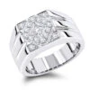14K White Gold Designer Diamond Ring 0.65ct 1 14K White Gold Designer Diamond Ring 0.65ct -Its Hot Jewelry Shop 14k designer diamond ring 065ct p 40410 wh