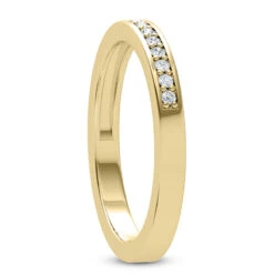 Thin 14K White Gold Designer Diamond Wedding Band 0.20ct -Its Hot Jewelry Shop 14k designer diamond wedding band 020ct p 35089 back yellow 20220420 20220426