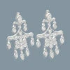 14K White Gold Diamond Chandelier Earrings Flower Motif 0.71ct -Its Hot Jewelry Shop 14k diamond chandelier earrings flower motif 071ct p 22333