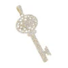 14K Yellow Gold Diamond Key Pendant For Women 1ct -Its Hot Jewelry Shop 14k diamond key necklace 118ct p 40967 ye