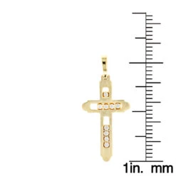14K Yellow Gold Floating Diamond Cross Pendant LUCCELLO Monte Carlo 13 14K Yellow Gold Floating Diamond Cross Pendant LUCCELLO Monte Carlo -Its Hot Jewelry Shop 14k floating diamond cross pendant luccello monte carlo p 6576 rulerye