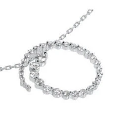 14K White Gold 33 Stone Diamond Journey Necklace 1.50ct 7 14K White Gold 33 Stone Diamond Journey Necklace 1.50ct -Its Hot Jewelry Shop 14k gold 33 stone diamond journey necklace 150ct p 28174 additional white