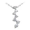 14K White Gold 7 Stone Diamond Journey Necklace 0.50ct 1 14K White Gold 7 Stone Diamond Journey Necklace 0.50ct -Its Hot Jewelry Shop 14k gold 5 stone diamond journey necklace 050ct p 28151 white 20220426