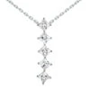 14K White Gold 5 Stone Diamond Journey Necklace 1.35ct 2 14K White Gold 5 Stone Diamond Journey Necklace 1.35ct -Its Hot Jewelry Shop 14k gold 5 stone diamond journey necklace 135ct p 28172 white 20220426
