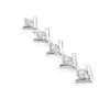 14K White Gold Designer 5 Stone Diamond Journey Pendant 0.25ct -Its Hot Jewelry Shop 14k gold 5 stone diamond journey pendant 025ct p 28125 wh