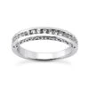 Thin 14K White Gold Antique Diamond Engagement Band 0.34ct -Its Hot Jewelry Shop 14k gold antique diamond engagement band 034ct p 24410 white 20220426