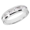 14K White Gold Baguette Diamond Men's Wedding Ring 2ct -Its Hot Jewelry Shop 14k gold baguette diamond mens wedding ring 2ct p 25637 white 20220426