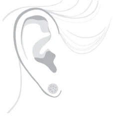 14K White Gold Cluster Diamond Stud Earrings 1.21ct -Its Hot Jewelry Shop 14k gold cluster diamond stud earrings 121ct p 6476 bodwh