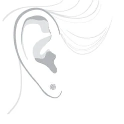 14K White Gold Cluster Flower Diamond Stud Earrings For Women 0.25ct By Luxurman 13 14K White Gold Cluster Flower Diamond Stud Earrings For Women 0.25ct By Luxurman -Its Hot Jewelry Shop 14k gold cluster flower diamond stud earrings for women 025ct by luxurman bodwh