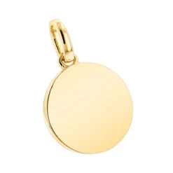 14K Yellow Gold Cross In A Circle Diamond Pendant 0.11ct -Its Hot Jewelry Shop 14k gold cross in a circle diamond pendant 011ct p 27294 backye