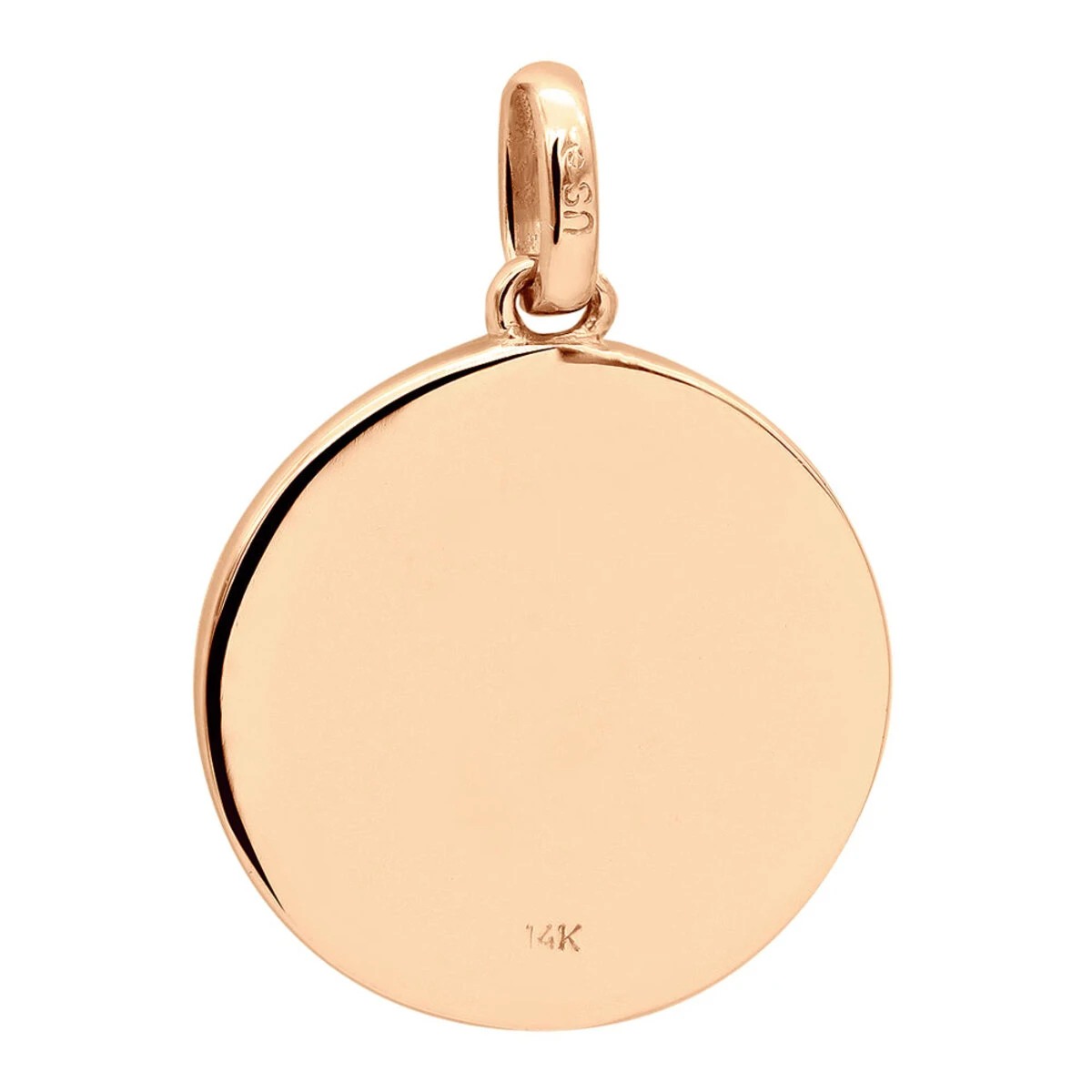 14K White Gold Cross In A Circle Diamond Pendant 0.33ct 10 14K White Gold Cross In A Circle Diamond Pendant 0.33ct - Image 8