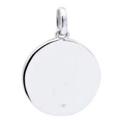 14K White Gold Cross In A Circle Diamond Pendant 0.33ct 17 14K White Gold Cross In A Circle Diamond Pendant 0.33ct -Its Hot Jewelry Shop 14k gold cross in a circle diamond pendant 033ct p 27295 back white