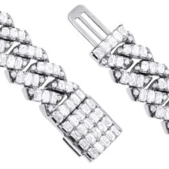 14K Yellow Gold Cuban Link Diamond Bracelet For Men 12mm 1/2in 24.5ct 15 14K Yellow Gold Cuban Link Diamond Bracelet For Men 12mm 1/2in 24.5ct -Its Hot Jewelry Shop 14k gold cuban link diamond bracelet for men 12mm 12in 245ct 804085 clasp white