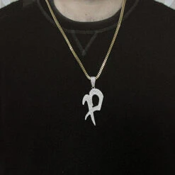 14K Yellow Gold Alphabet Initial Diamond Letter Pendant 4.95ct 7 14K Yellow Gold Alphabet Initial Diamond Letter Pendant 4.95ct -Its Hot Jewelry Shop 14k gold custom made initial p diamond pendant 495ct p 6194bod