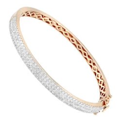 14K Yellow Gold Designer 2 Carat Diamond Bangle Bracelet For Women By Luxurman 11 14K Yellow Gold Designer 2 Carat Diamond Bangle Bracelet For Women By Luxurman -Its Hot Jewelry Shop 14k gold designer 2 carat diamond bangle bracelet for women by luxurman ro