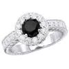 14K White Gold Designer Black Diamond Engagement Ring 1.39ct 2 14K White Gold Designer Black Diamond Engagement Ring 1.39ct -Its Hot Jewelry Shop 14k gold designer black diamond engagement ring 139ct p 6716 white