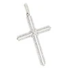 14K White Gold Designer Diamond Cross Pendant 0.42ct -Its Hot Jewelry Shop 14k gold designer diamond cross pendant 042ct p 6554 wh