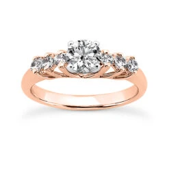 14K White Gold Designer Handcrafted Diamond Engagement Ring 0.68ct -Its Hot Jewelry Shop 14k gold designer diamond engagement ring 068ct p 26412 rose 20220426