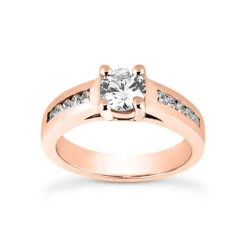 14K White Gold Designer Prong And Channel Set Diamond Engagement Ring 0.75ct -Its Hot Jewelry Shop 14k gold designer diamond engagement ring 075ct p 25910 rose 20220426