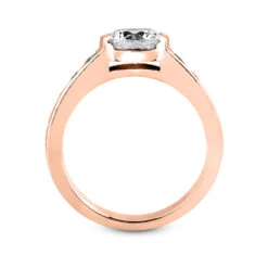 14K White Gold Channel And Bezel Set Diamond Engagement Ring 0.80ct 17 14K White Gold Channel And Bezel Set Diamond Engagement Ring 0.80ct -Its Hot Jewelry Shop 14k gold designer diamond engagement ring 080ct p 25912 additional rose