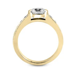 14K White Gold Channel And Bezel Set Diamond Engagement Ring 0.80ct 18 14K White Gold Channel And Bezel Set Diamond Engagement Ring 0.80ct -Its Hot Jewelry Shop 14k gold designer diamond engagement ring 080ct p 25912 additional yellow