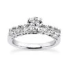 14K White Gold 7 Stone Diamond Engagement Ring 0.92ct 2 14K White Gold 7 Stone Diamond Engagement Ring 0.92ct -Its Hot Jewelry Shop 14k gold designer diamond engagement ring 092ct p 26591 white 20220426