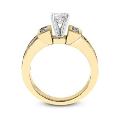 14K White Gold Designer Diamond Engagement Ring 1.28ct -Its Hot Jewelry Shop 14k gold designer diamond engagement ring 128ct p 25950 additional yellow