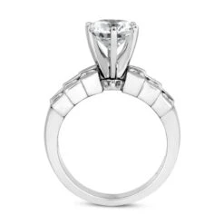 14K White Gold Designer Prong And Channel Set Diamond Engagement Ring 1.46ct 19 14K White Gold Designer Prong And Channel Set Diamond Engagement Ring 1.46ct -Its Hot Jewelry Shop 14k gold designer diamond engagement ring 146ct p 25956 additional white