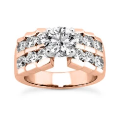 14K White Gold Designer Prong And Channel Set Diamond Engagement Ring 1.46ct 13 14K White Gold Designer Prong And Channel Set Diamond Engagement Ring 1.46ct -Its Hot Jewelry Shop 14k gold designer diamond engagement ring 146ct p 25956 rose 20220426