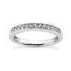 14K White Gold Milgrain Diamond Engagement Ring Band 0.15ct -Its Hot Jewelry Shop 14k gold designer diamond engagement ring band 015ct p 26220 white 20220426