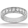 14K White Gold Designer Milgrain Diamond Engagement Ring Band 0.21ct 1 14K White Gold Designer Milgrain Diamond Engagement Ring Band 0.21ct -Its Hot Jewelry Shop 14k gold designer diamond engagement ring band 021ct p 26260 white 20220426